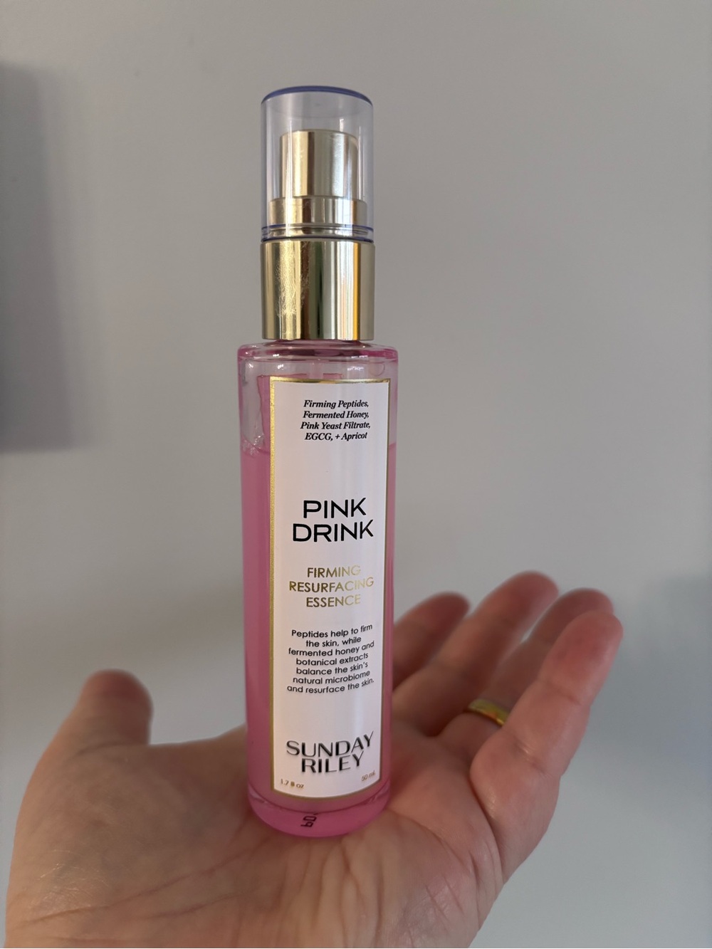 Sunday Riley firming resurfacing essence  Facial Serum with Peptide & Prebiotic